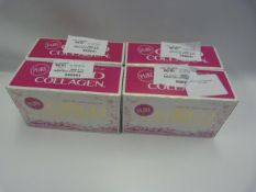 *4 Boxes of PURE GOLD COLLAGEN Skincare Kits