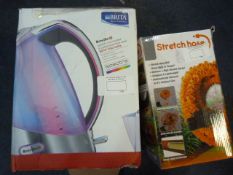 Expanding Garden Hose & Breville Kettle with Brita Filter
