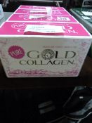 *4 Boxes containing Pure Gold Collagen 10 Day Programme Skincare Kits