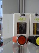 Jam Time Watch - Red & Chrome