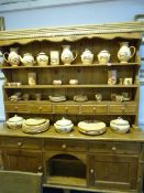 Large Antique Pine Dresser