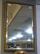 Gilt Framed Bevelled Glass Mirror