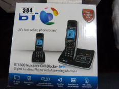 *BT 6500 Twin Cordless Telephone Set