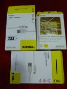 *3 Kanex iPhone Lightening Charging Cables