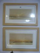 2 Framed Coastal Prints