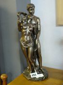 Bronzed Sculpture - The Lovers
