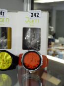 Jam Time Watch -  Red Strap - Red Face