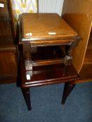 Oak Table & Mahogany Table