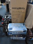 Hillbilly Golf Bag & 3 Pairs of Golf Shoes All Size 5