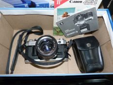 Canon AE-1 SLR Camera