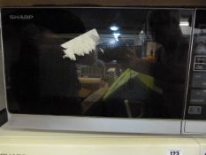 Sharp 800 Watt Microwave Oven - Silver