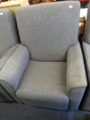 *High Back Grey Easy Chair