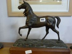 Spelter Sculpture of a Horse