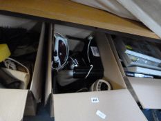 3 Boxes of Assorted Bric-a-Brac - Kitchenalia - Decorative Butterflies etc