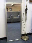 *Rectangular Silver Framed Mirror