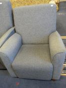 *High Back Grey Easy Chair