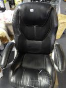 *Faux Leather Managers Chair