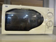 White Microwave Oven