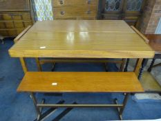 Cantilver Table with 2 Bench Seats