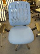 *High Back Office Chair - Blue