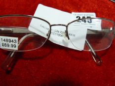*Calvin Klein 7295 54 x 16 Reading Glasses