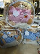 3 Night Dress Cased Teddies