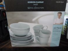 *Gordon Ramsay 16 Piece Dinnerware Set by Royal Doulton