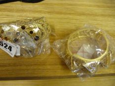 *2 Gold Bangles