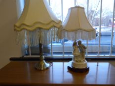 2 Table Lamps with Shades