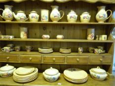Large Quantity of Hornsea Pottery - Yoville Design Dinnerware