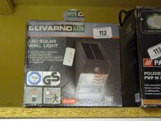 LED Solar Wall Light