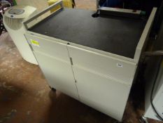 High Security Steel Laptop Storage Unit complete with Power Outlets for Charging Facility