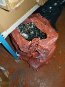 Bag containing Christmas Lights