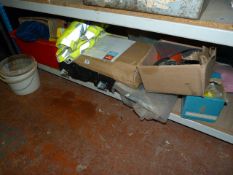 Assorted Ironmongery - Hi-Viz Vests - Welding Rods etc