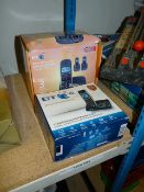 2 Cordless Telephone Sets