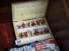 12 Piece Router Bit Set