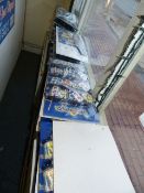 20 Cards containing Various Cylinder Key Stickers  - Shoe Bags - Belts etc