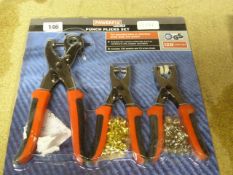 Set of 3 Powerfix Punch & Pliers Set