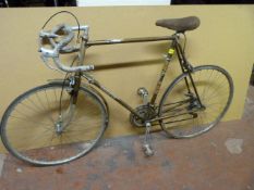 Carlton Gent's Racing Cycle - Gold
