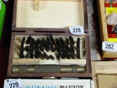 Set of Letter Punches