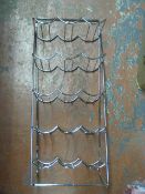 Chrome 15 Bottle Wine Rack