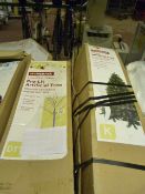 2 Artificial Christmas Trees - 1 Being Pre-Lit