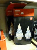 2 Homebase Decorative Lighting Christmas Decorations