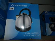 *Cookworks Stainless Steel Traditional Kettle