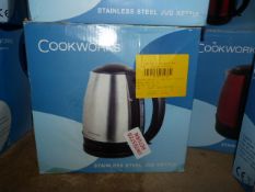 *Cookworks Stainless Steel Jug Kettle