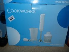 *Cookworks Hand Blender Set
