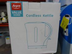 *Argos Value Range Cordless Kettle