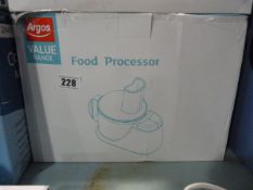 *Argos Value Food Processor