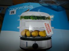 *Cookworks 3 Bowl Steamer