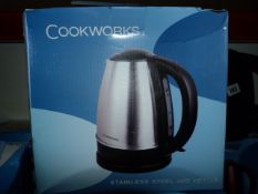 *Cookworks Stainless Steel Jug Kettle